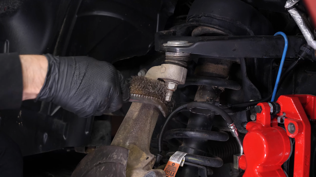 Remove the wheel hub