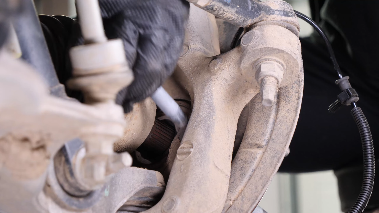 Remove the wheel hub