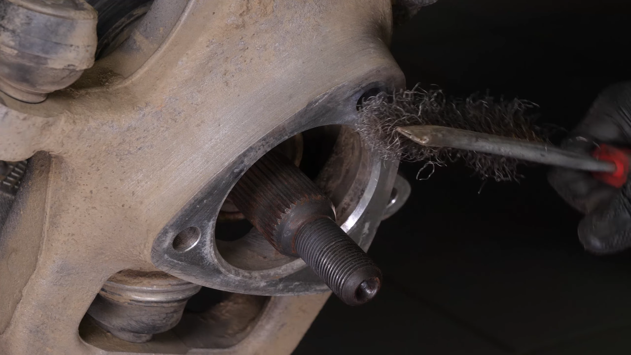 Remove the anchor plate