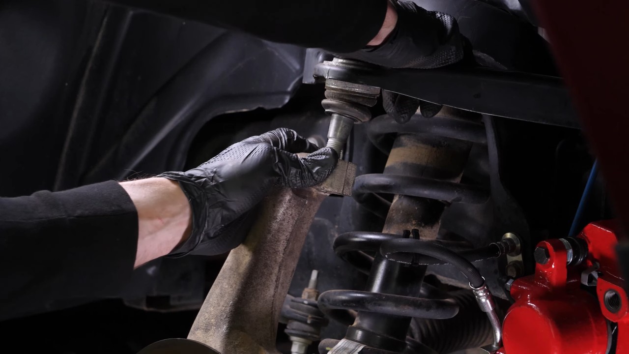 Install the wheel hub
