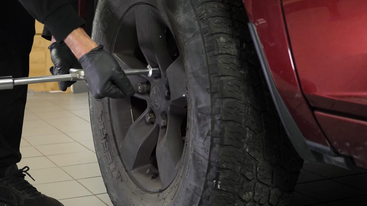 Lift the vehicle