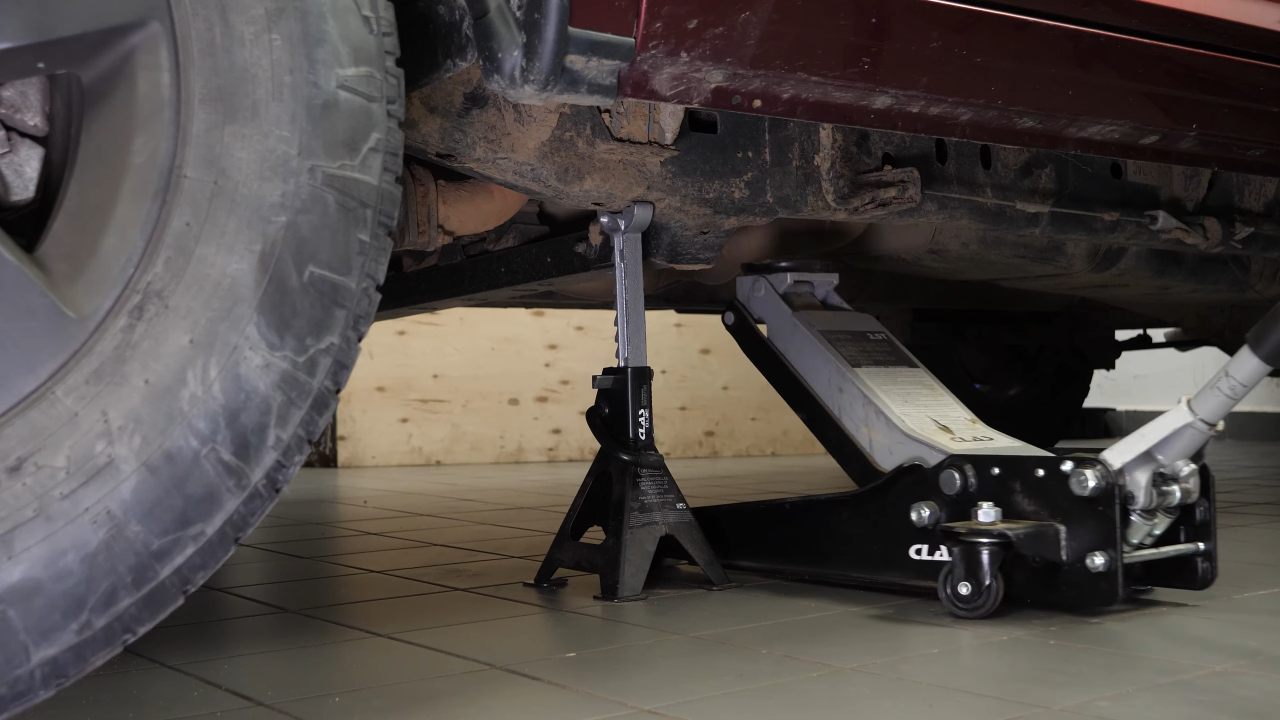 Lift the vehicle