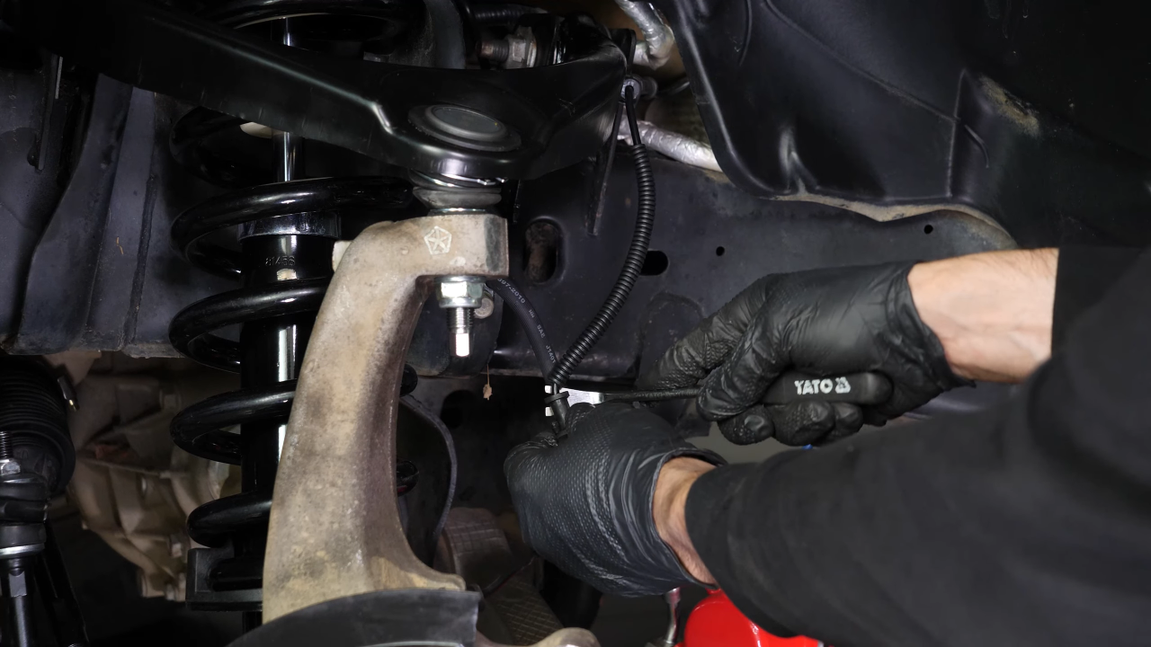 Remove the ABS sensor