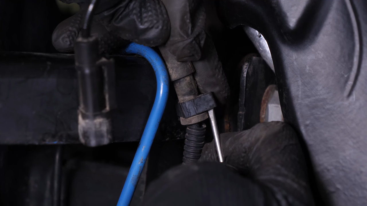 Remove the ABS sensor