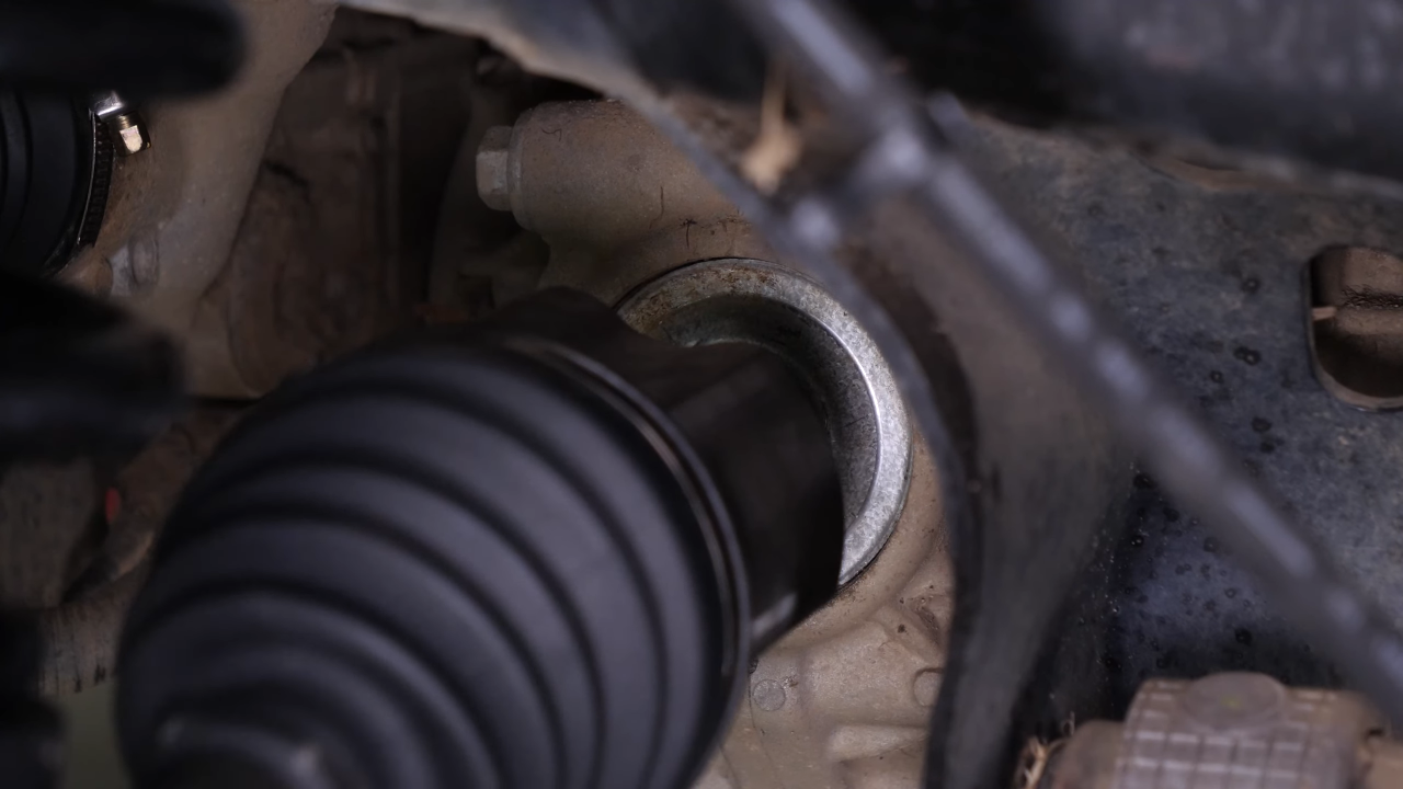 Install the new CV axle