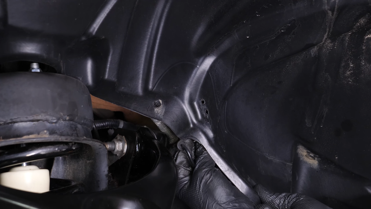 Put the ABS sensor back