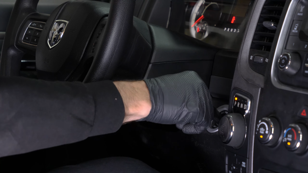 Lift the vehicle