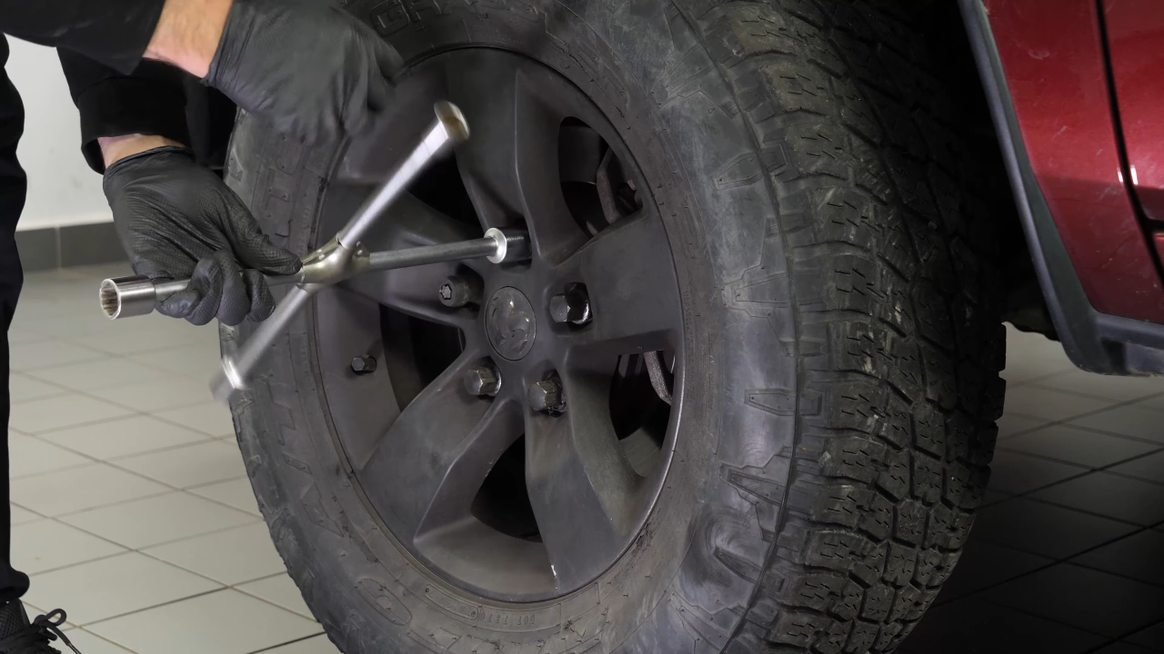 Lift the vehicle