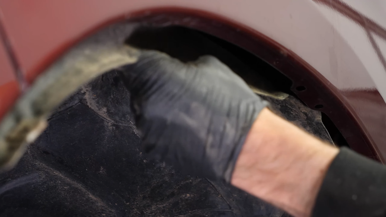 Remove the mudguard