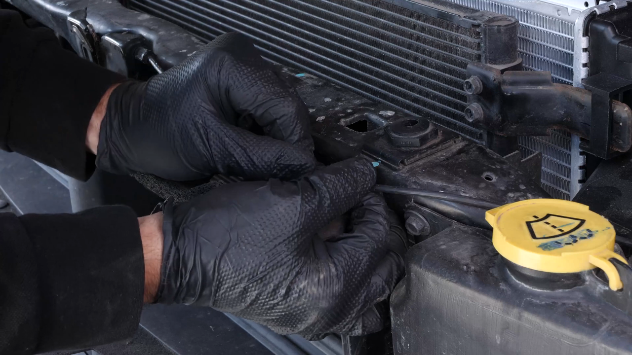 Remove the active grille shutter