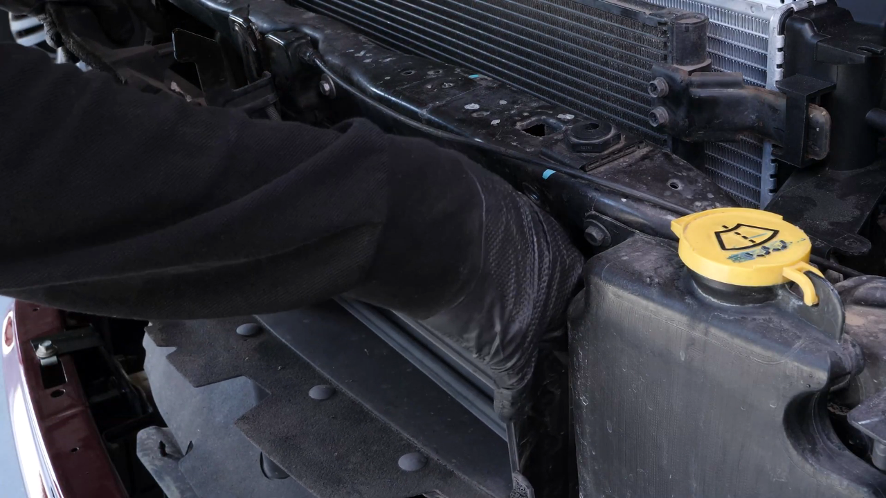 Remove the active grille shutter