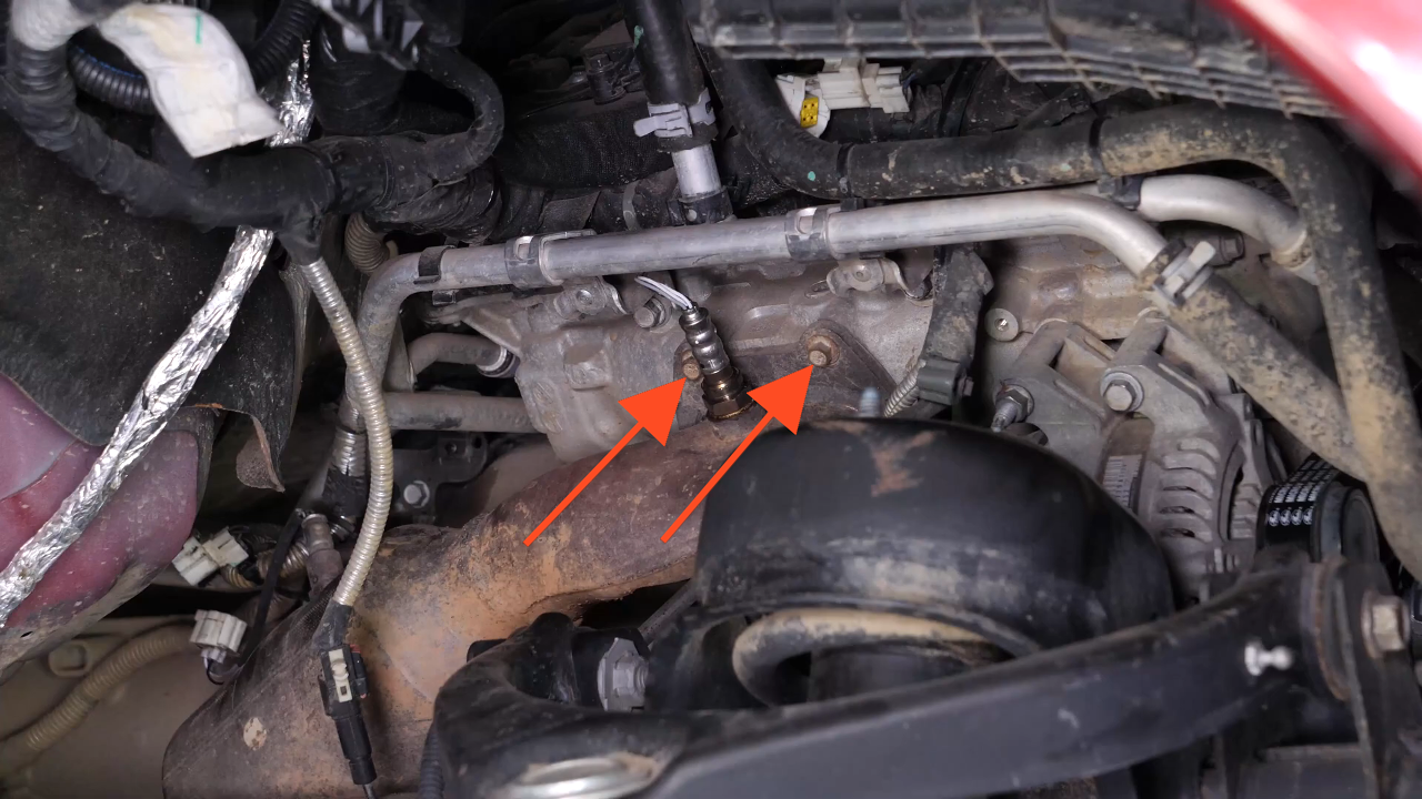 Remove the catalytic converter