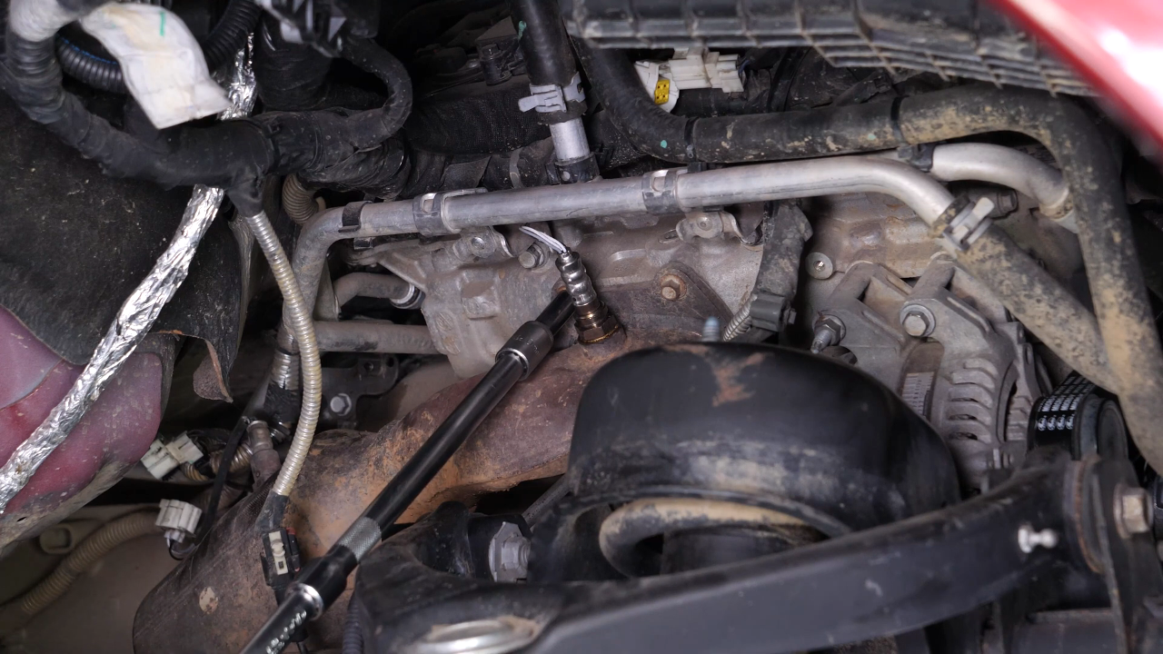 Remove the catalytic converter