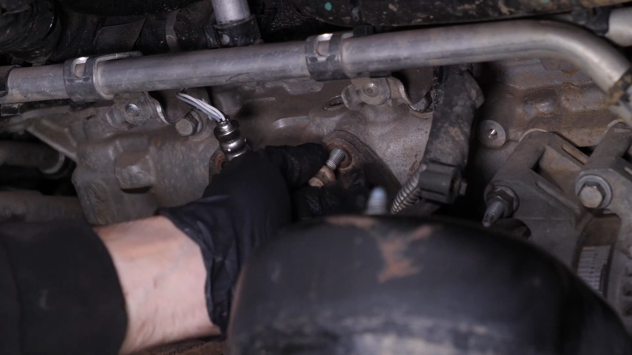 Remove the catalytic converter