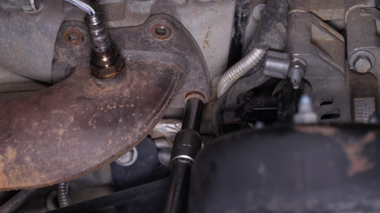 Remove the catalytic converter