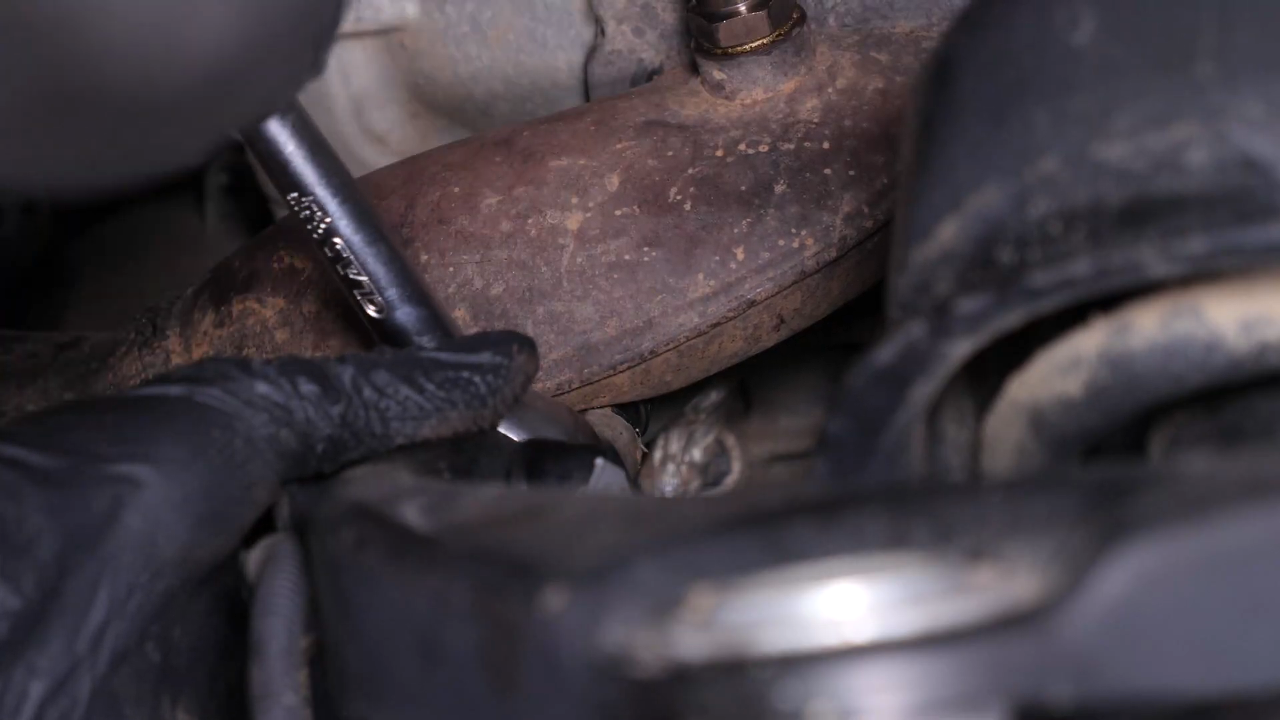 Remove the catalytic converter