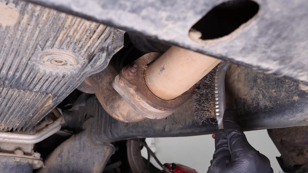 Remove the catalytic converter