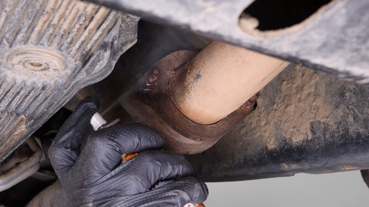Remove the catalytic converter