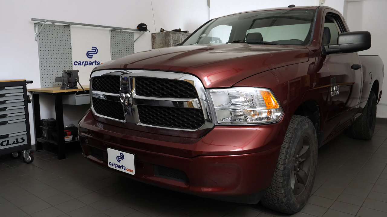 Put the vehicle back on the ground