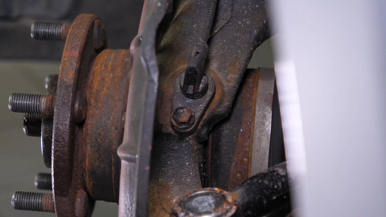 Remove the ABS sensor