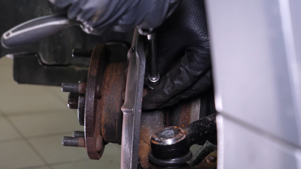 Remove the ABS sensor