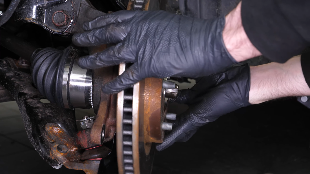 Put the brake system back + tightening torques