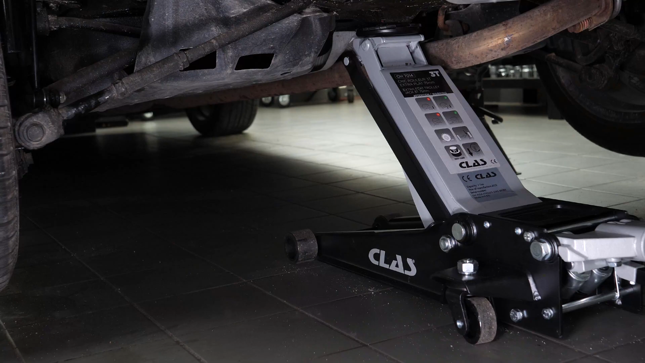 Lift the vehicle