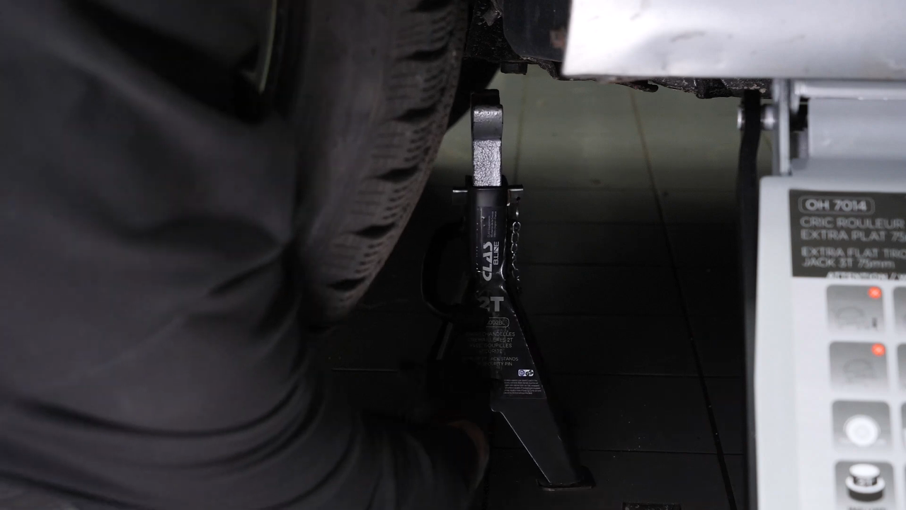 Lift the vehicle