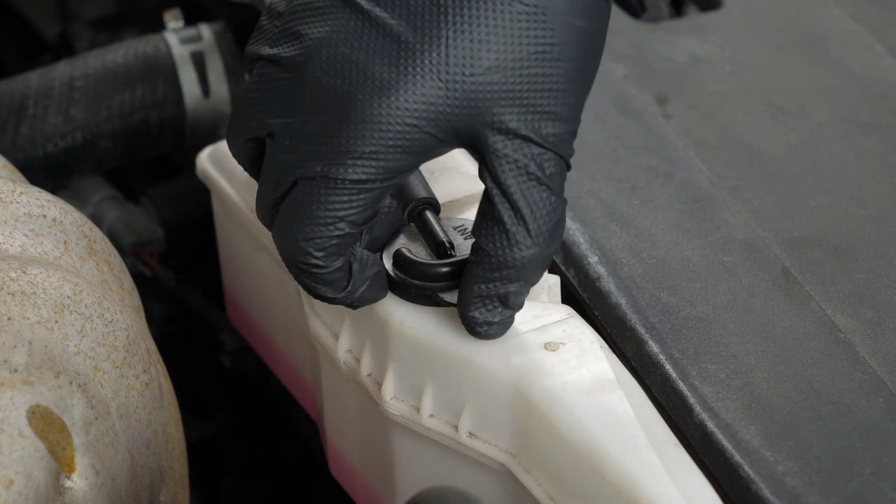 Bleed the cooling system