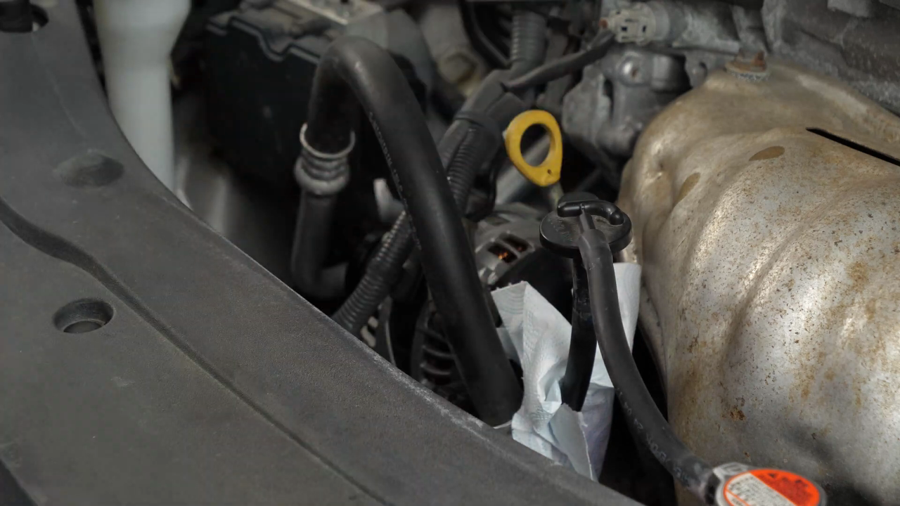 Clean the coolant reservoir