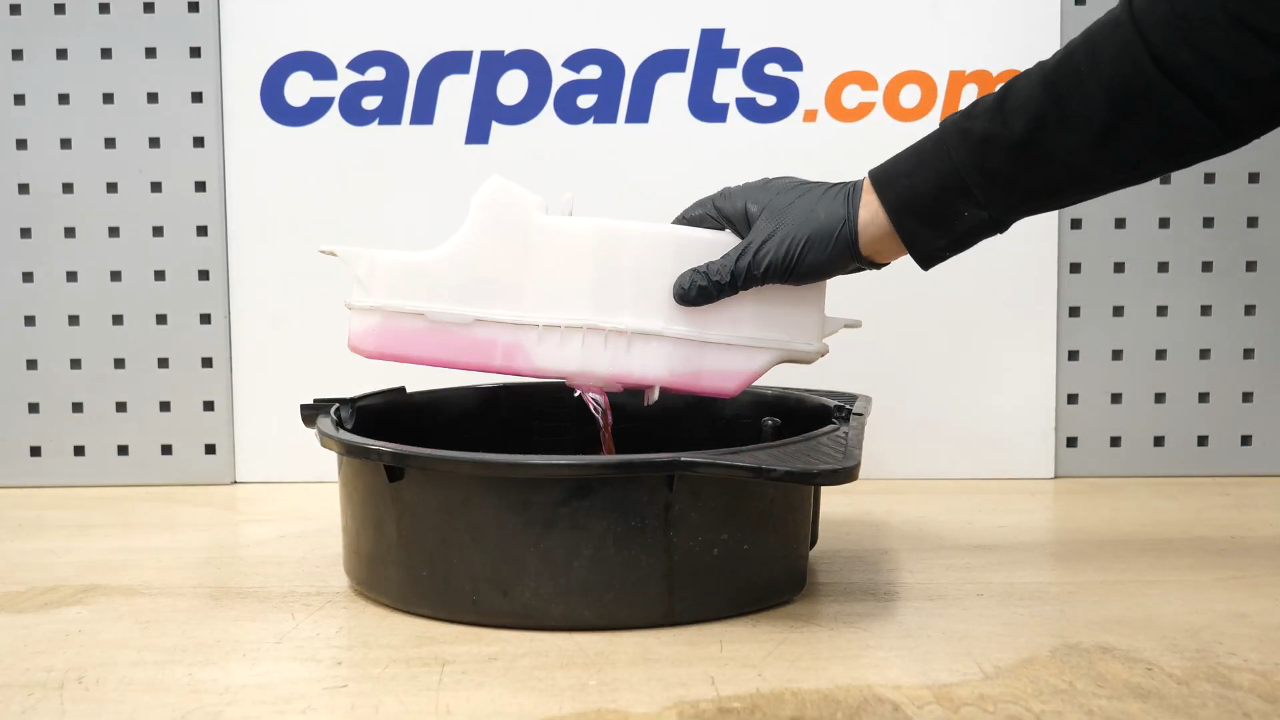 Clean the coolant reservoir