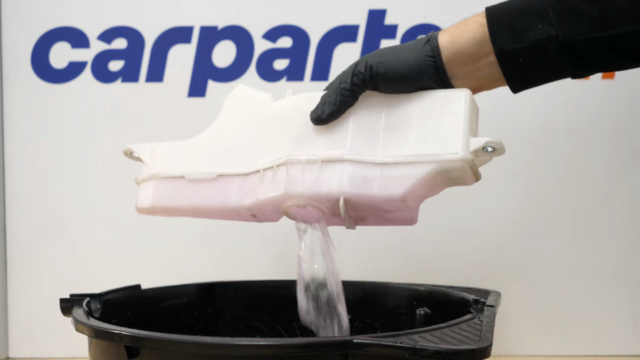 Clean the coolant reservoir