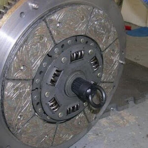 freshly resurfaced flywheel