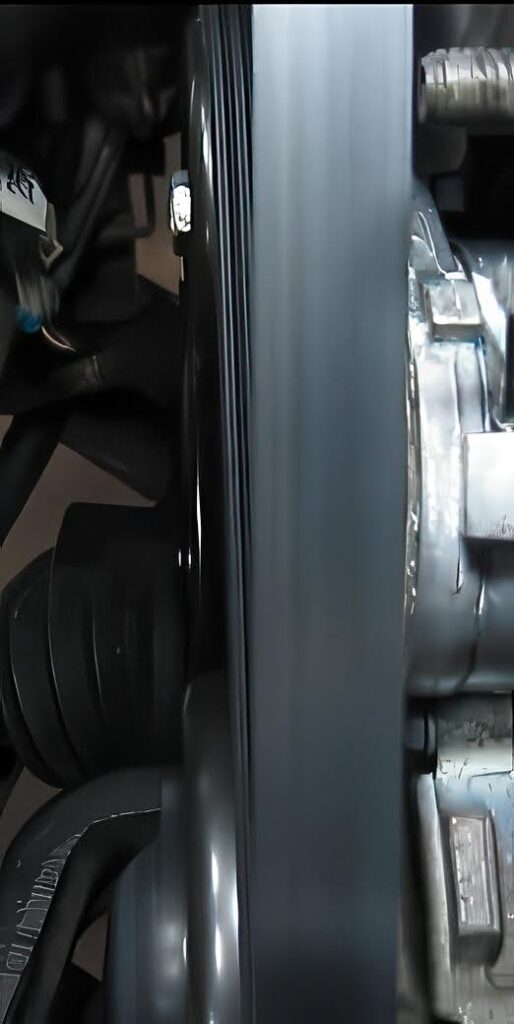poorly made belt tensioner