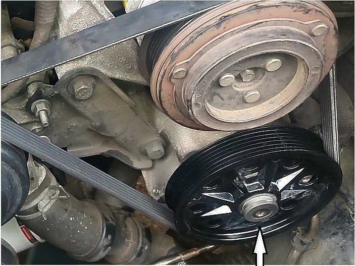 pulley installed right