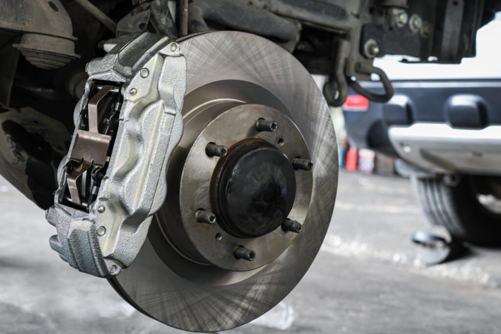 What Does a Brake Caliper Look Like on a Car?