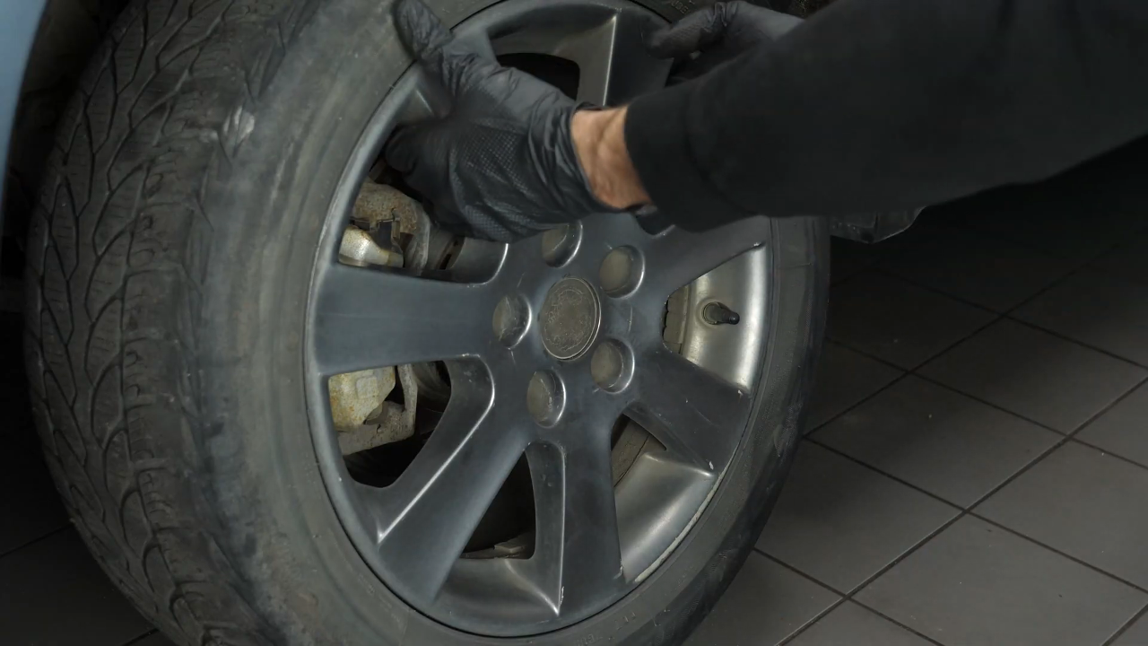 Lift the vehicle