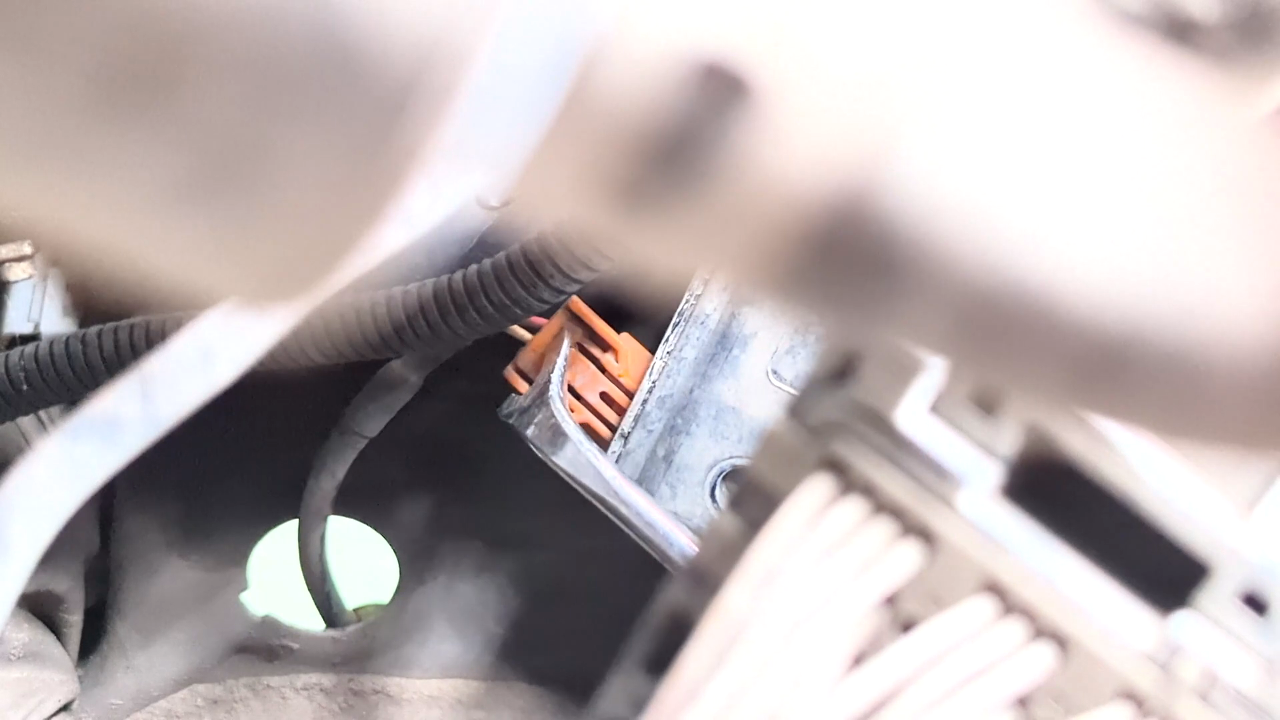 Disconnect the electric connector