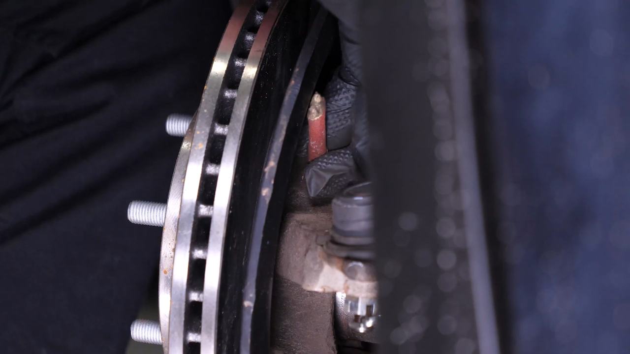 Clean the ABS sensor location