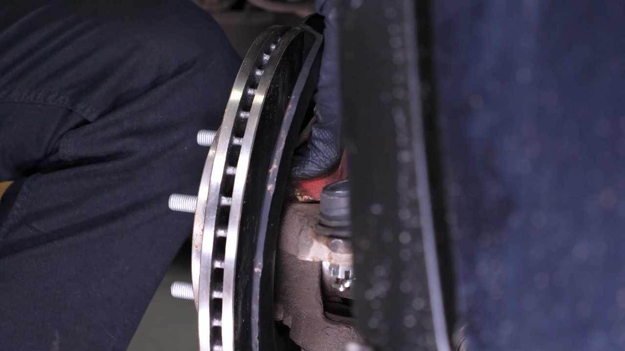 Clean the ABS sensor location