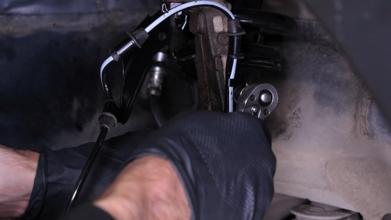 Reconnect the ABS sensor connector