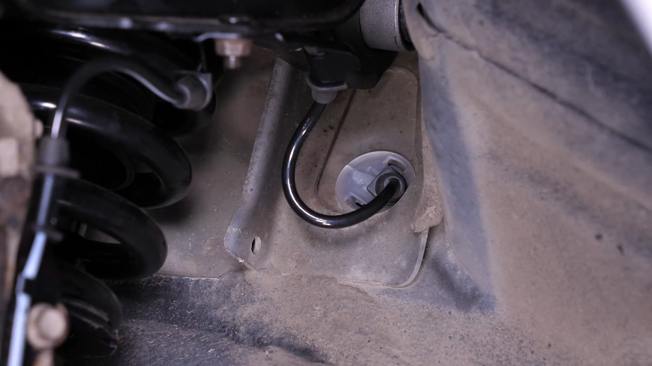 Reconnect the ABS sensor connector