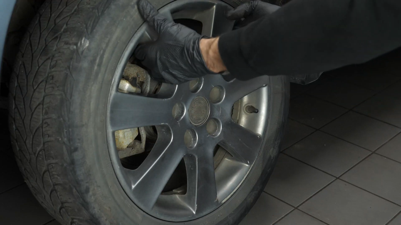 Lift the vehicle