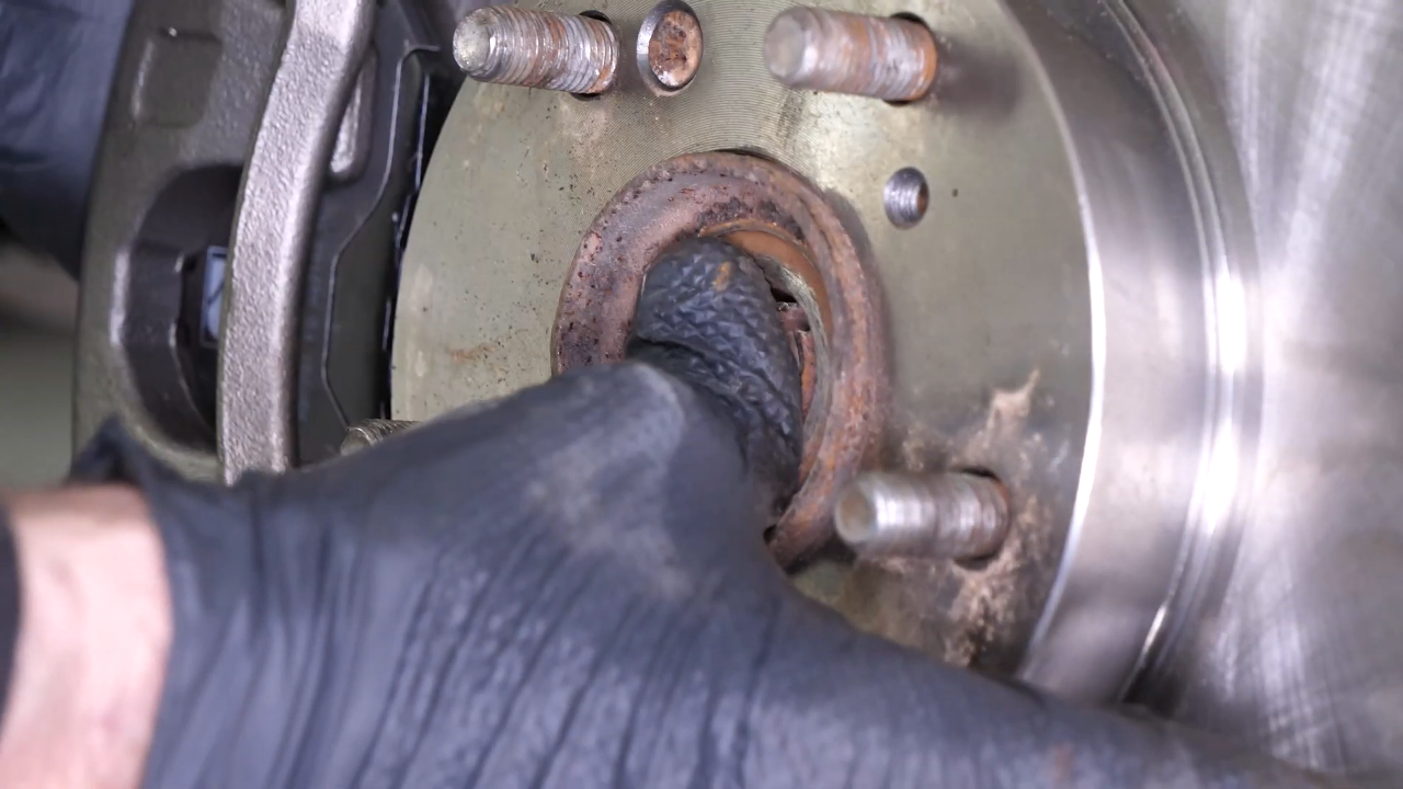 Remove the CV axle