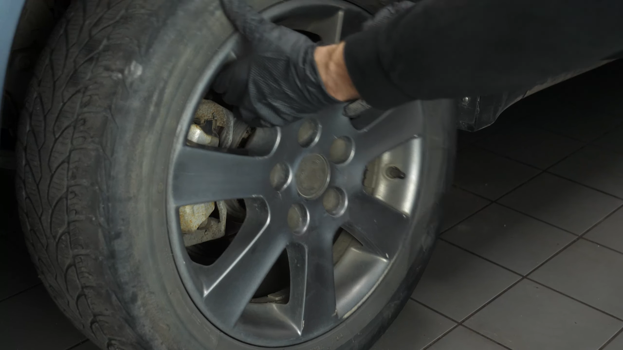 Lift the vehicle