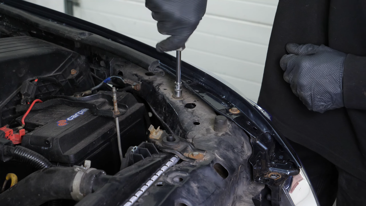 Remove the headlight housing