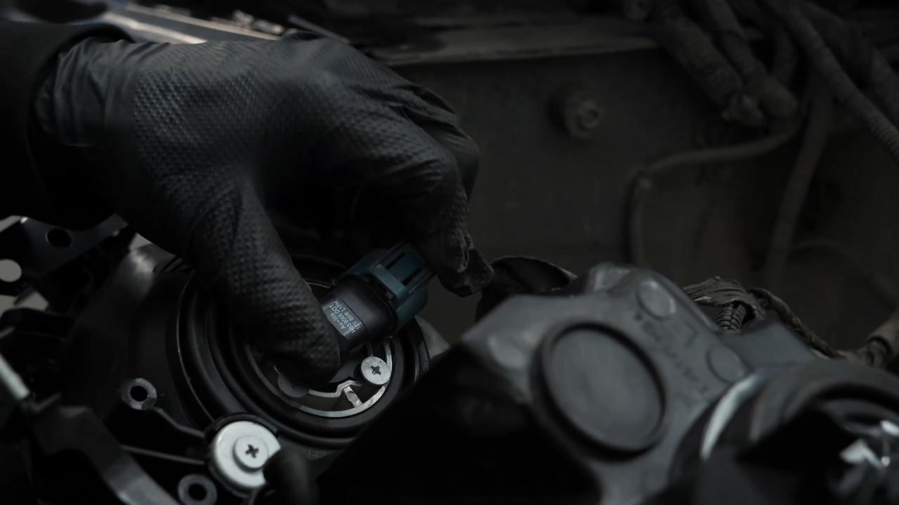 Put the headlight housing back