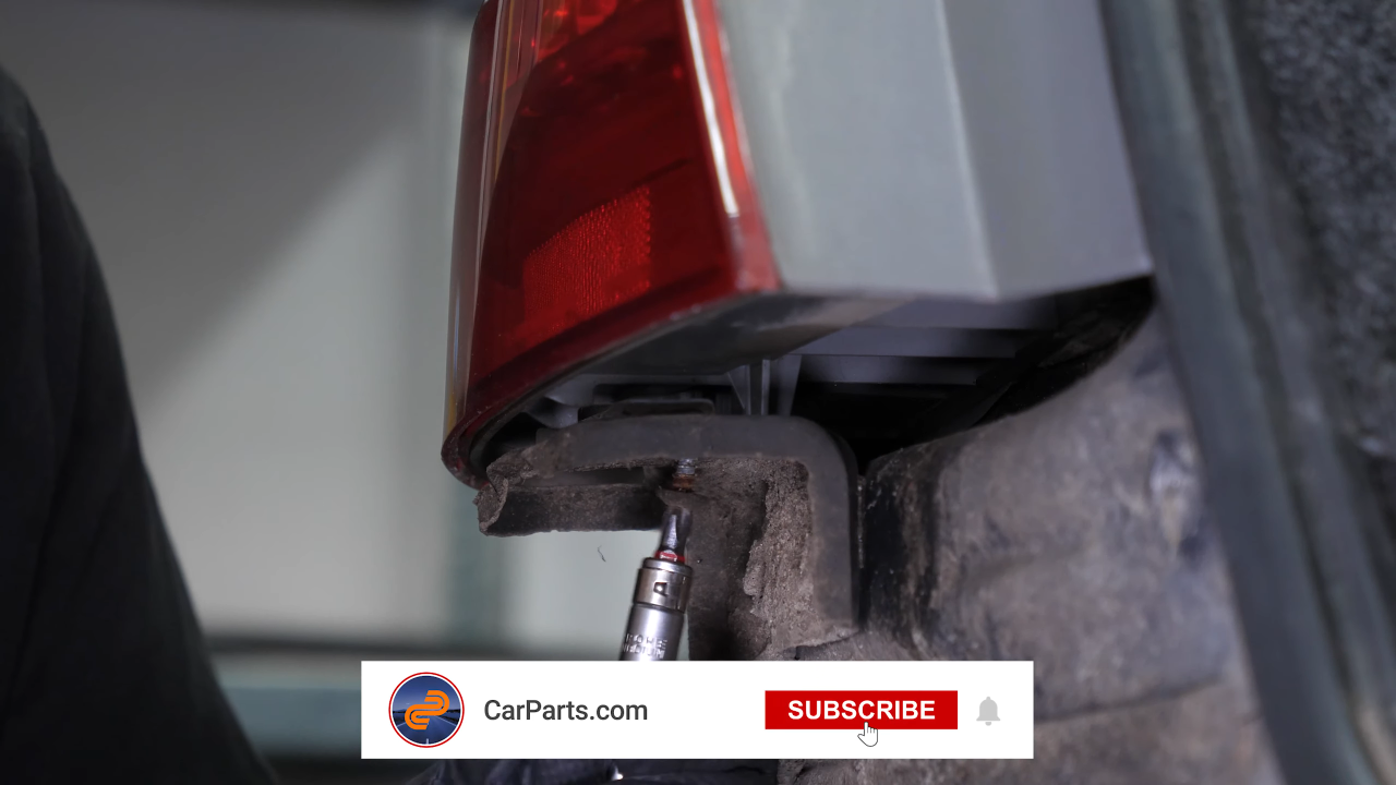 Remove the tail light housing