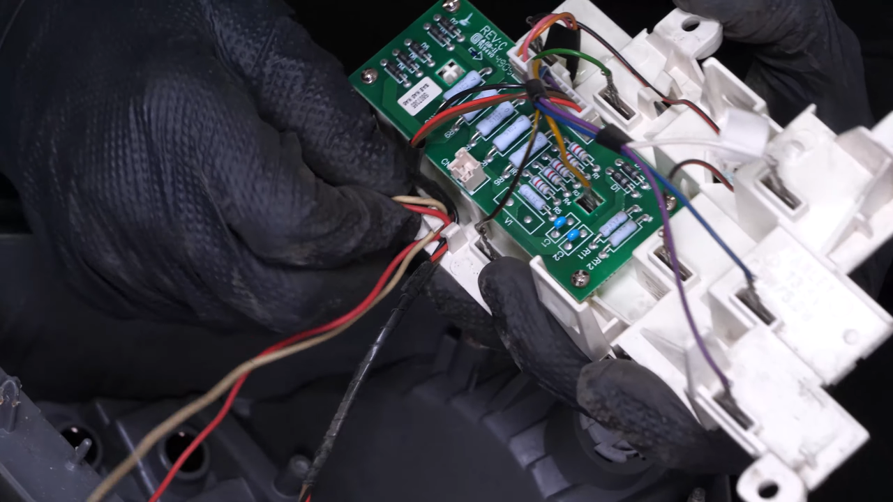 Disconnect the tail light