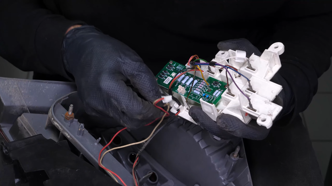 Disconnect the tail light